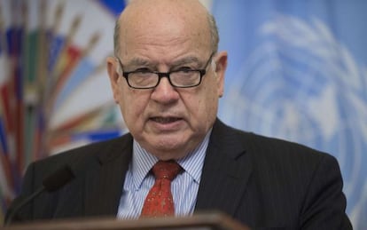 El secretario general de la OEA, José Miguel Insulza