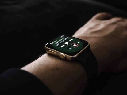 Spotify en el Apple Watch.