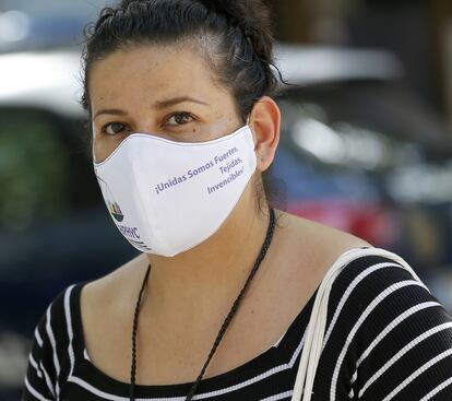 Marcela Bahamón, que ayudó a rescatar a las mujeres explotadas de Godelleta con su asociación AIPHC.