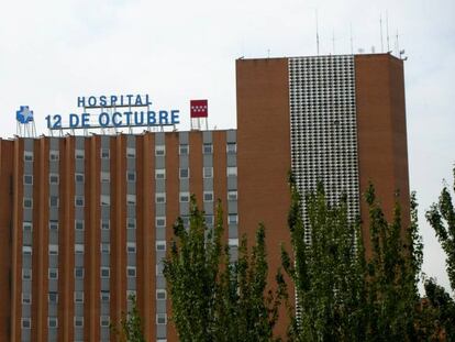 El Hospital 12 de Octubre, donde ha fallecido el menor.