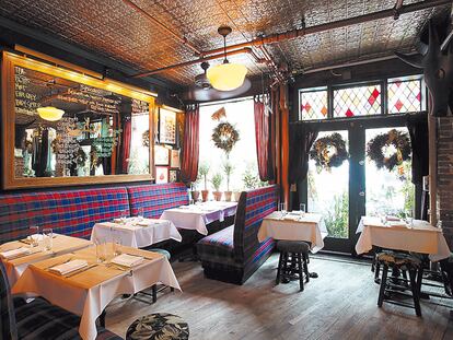 <b>Spotted Pig, propiedad de Bono, es uno de los restaurantes del Greenwich Village supervisados por el chef italiano Mario Batali, toda una celebridad en Nueva York que tiene a Bill Clinton y Beyoncé entre sus fans.</b>