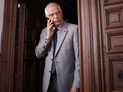 Josep Borrell, exministro socialista y actual vicepresidente de la Fundación Focus Abengoa, en Sevilla.