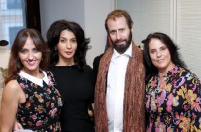 Mayte Chico, Eugenia Eiriz, Hugo Pérez de la Pica y Stella Arauzo.