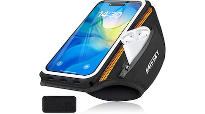 Brazalete deportivo para correr.