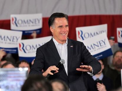 Romney en un mitin en Fargo, en Dakota del Norte. 