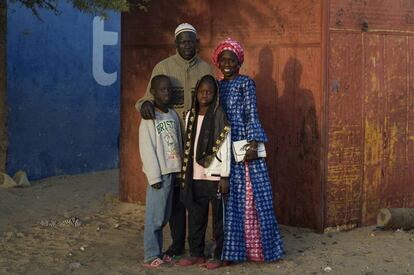 La anécdota del viaje: la fotografía de una familia que, en realidad, no era familia. Aunque compartían un problema común...