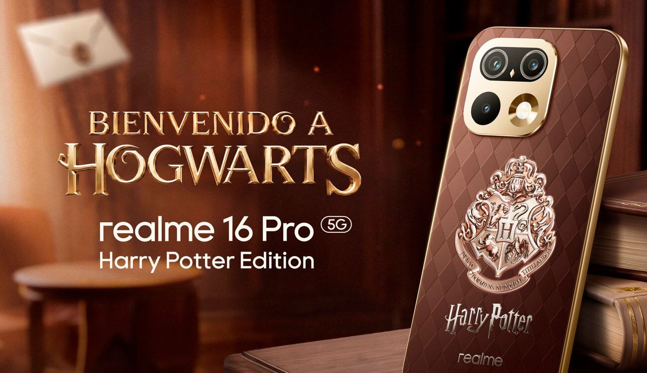 Realme muestra el diseño de su teléfono inspirado en Hogwarts perfecto para los fans de Harry Potter