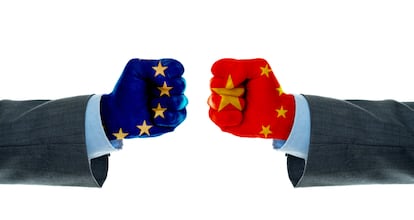 Conflicto entre Europa y China.