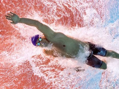 James Guy, en la carrera de los 200 libres en Kaz&aacute;n.