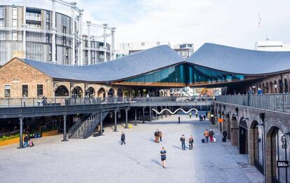 El centro comercial Coal Drops Yard, en el barrio de King’s Cross (Londres).
