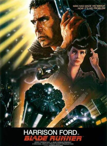 Cartel promocional de 'Blade Runner'