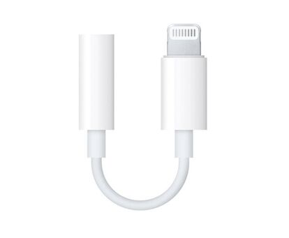 El adaptador Adaptador Lightning a 3,5mm que ya no se suministrará con los nuevos iPhone