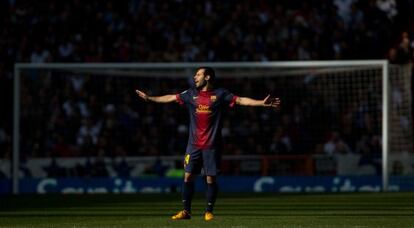 Mascherano, en el encuentro de Liga contra el Madrid en el Bernab&eacute;u.