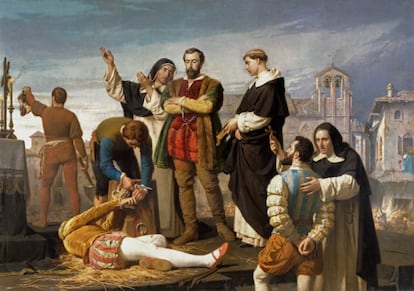 'Ejecución de los comuneros de Castilla' (1860), de Antonio Gisbert.
