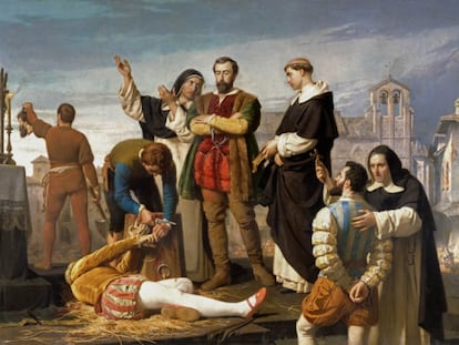 'Ejecución de los comuneros de Castilla' (1860), de Antonio Gisbert.