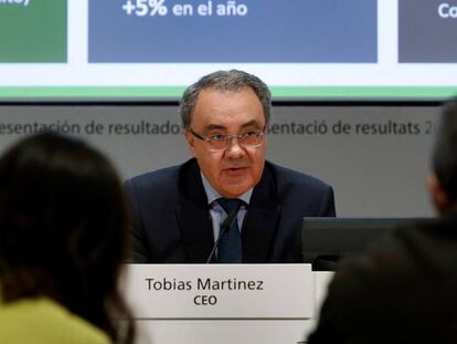 El consejero delegado de Cellnex, Tob&iacute;as Mart&iacute;nez. 