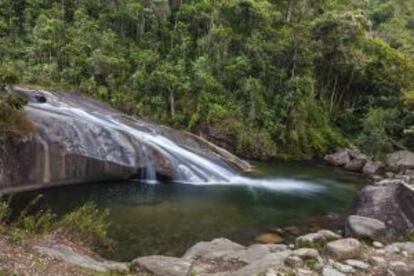 Cascada de Escorrega, en Visconde de Maua (Brasil).