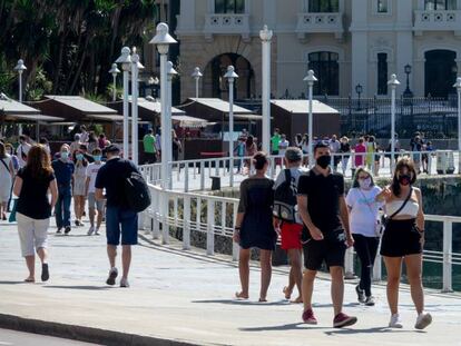 Paseo marítimo de Gijón.