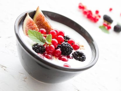 Fruta y yogur: un buen combo para empezar el día