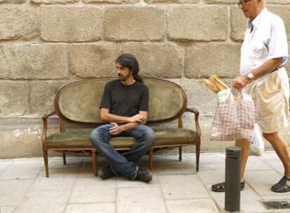 El director Fernando Léon, retratado en la madrileña calle del Doctor Fourquet el pasado viernes.