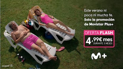 Promotional image of the subscription to Movistar Plus+.