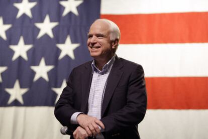 El senador John McCain, en junio pasado.