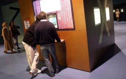 Un aspecto del interior del nuevo Museo Verbum, en Vigo.