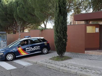 The North Korean embassy in Madrid.