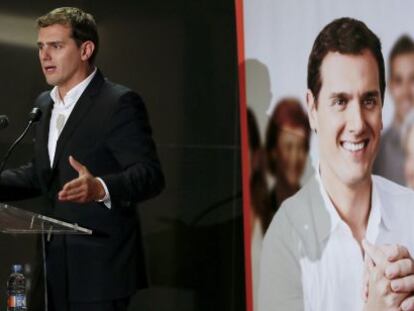 El presidente de Ciudadanos, Albert Rivera.