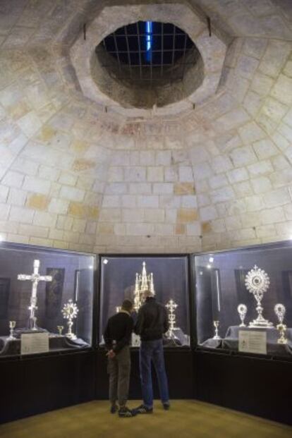 Sala del Tesoro de la basílica de Santa María del Pi.