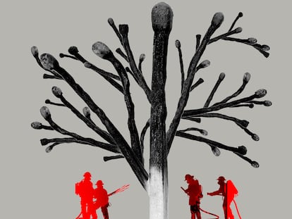 Destructiva generación de incendios