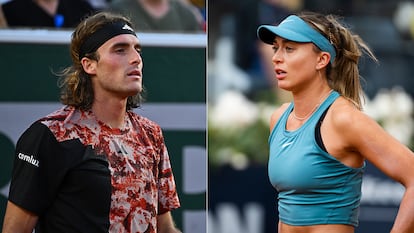 Paula Badosa y Stefanos Tsitsipas