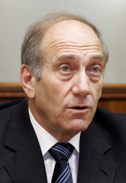 Ehud Olmert.