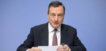 Mario Draghi, presidente del BCE