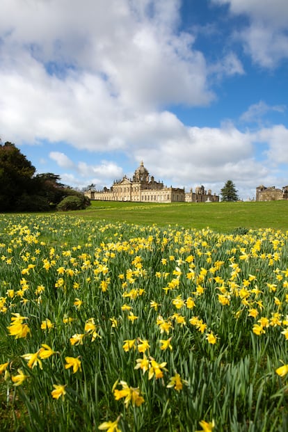 El castillo Howard, cerca de la ciudad de York (Inglaterra).