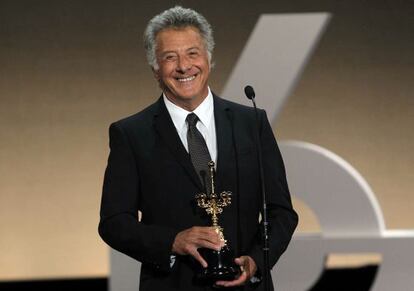 Dustin Hoffman recoge el Premio Donostia