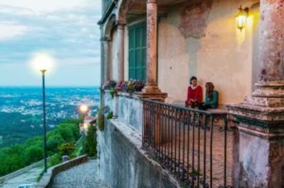 Santa María al Monte, en Varese (Italia).