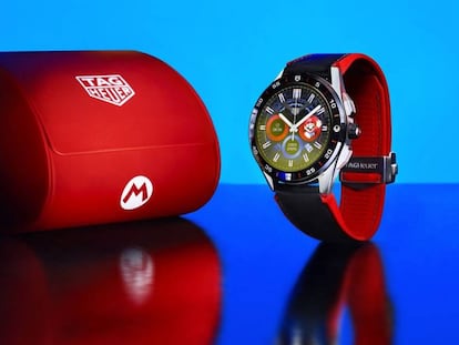 Así es el impresionante smartwatch de Super Mario que han presentado Nintendo y TAG Heuer