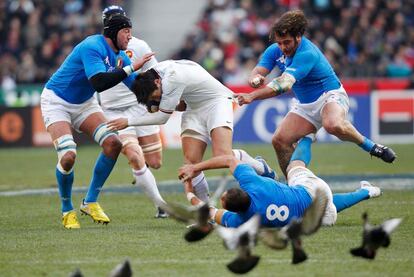 Francia se estrenó con victoria ante Italia en el partido inaugural del Naciones