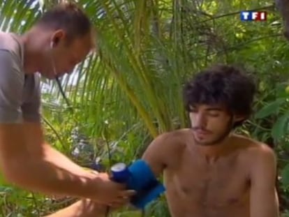 Una imagen de televisión del doctor Thierry Costa.