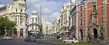 Vista de Madrid.