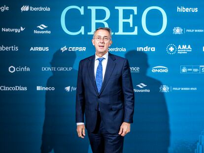 Enrique Ordieres, presidente de Cinfa, en el encuentro CREO, el lunes en el hotel Ritz de Madrid.