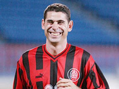 Hierro, en su etapa en Qatar.