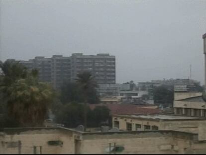 La nieve cubre Bagdad por primera vez en la historia reciente