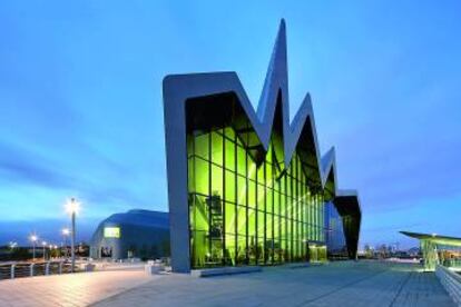 Riverside Museum of Transport, en Glasgow, obra de Zaha Hadid.