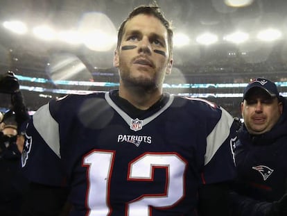 Brady, durante jogo contra o Pittsburgh Steelers.