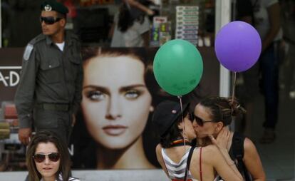 Celebración del día del Orgullo Gay en Tel Aviv (Israel), en 2010.