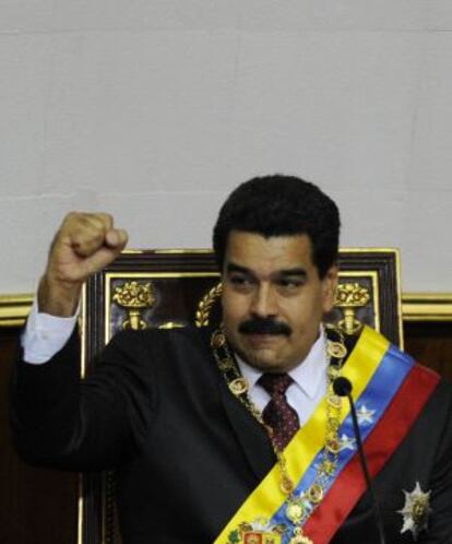 Nicolás Maduro, en Caracas.