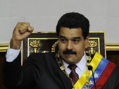 Nicolás Maduro, en Caracas.