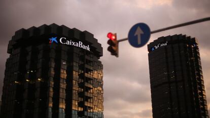 Sede de CaixaBank en la avenida Diagonal de Barcelona.